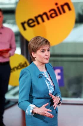 Both Nicola Sturgeon and her predecessor Alex Salmond warned against 'Project Fear' tactics. Picture: Getty Images
