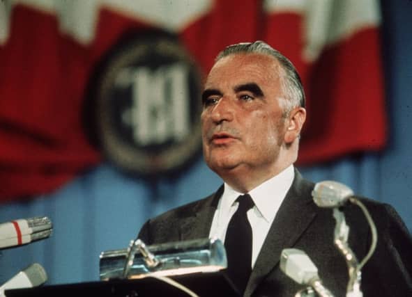 Georges Jean Raymond Pompidou. Picture: Keystone/Getty Images