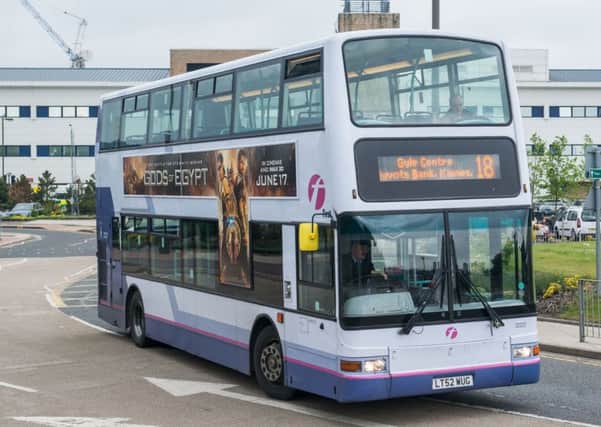 Profits at FirstGroup's UK bus arm missed analysts' forecasts. Picture: Ian Georgeson