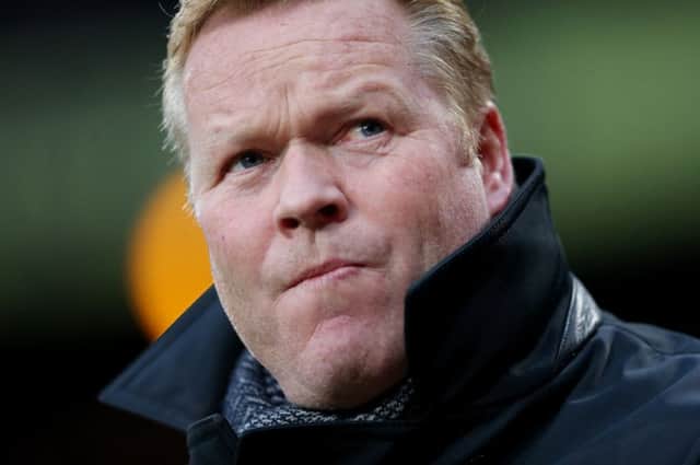 Everton have announced Ronald Koeman as their new boss. The Dutchman leaves Southampton after two seasons. Picture: PA