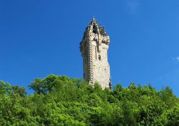 The Wallace Monument near Stirling. Picture: Robert Perry.