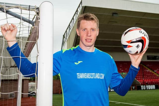 Jordan Moore will feature in the PFA Scotland Exit Trial on Saturday. Picture: SNS