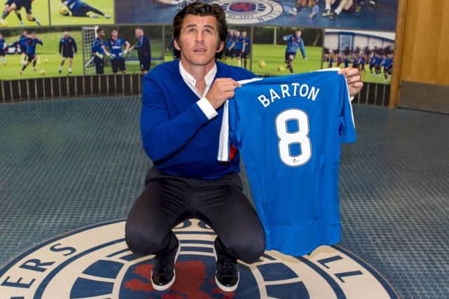 The recent Rangers signing is not afraid to speak his mind. Picture: SNS