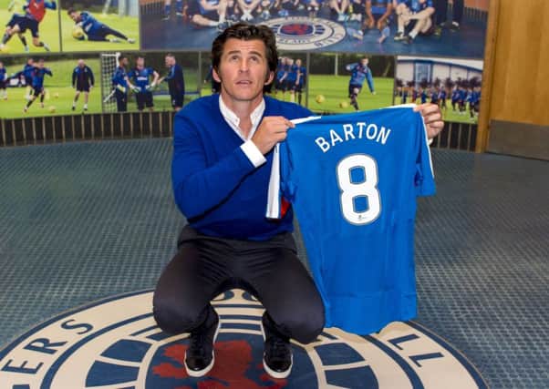 The recent Rangers signing is not afraid to speak his mind. Picture: SNS