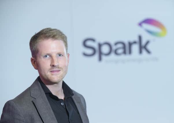 Chris Gauld, chief executive of Selkirk-based Spark Energy. Picture: Sandy Young