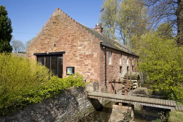 Tyninghame Mill near Dunbar has been converted to form a main house with three bedrooms, a two-bedroom cottage and a steading with kitchenette, studio and outbuildings. It is a pretty, quirky property which has the mill lade running past with the original wooden water wheel still in situ. Offers over Â£795,000. Contact Savills on 0131 247 3700.
