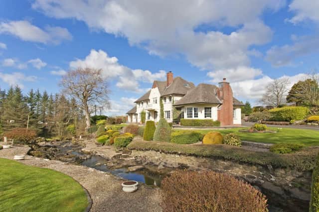 Rowallan Mill is in the village of Kilmaurs in Ayrshire. It is a substantial house with drawing room, sitting room, family room and study, a second floor play room and four bedrooms.  It is immaculate inside and out and the Carmel Water runs through the garden. Offers over Â£875,000. Contact Rettie & Co on 0141 639 1999.