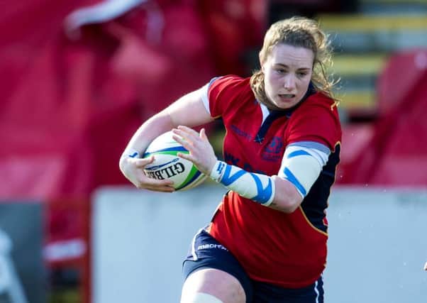 Jade Konkel has been signed as a full-time player by Scottish Rugby. Picture: SNS