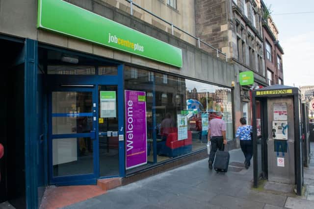 The jobless rate in Scotland continues to be higher than that of the whole UK. Picture: Ian Georgeson