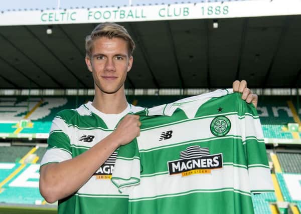 Kristoffer Ajer was initially signed while Ronny Deila was still in charge. Picture: SNS