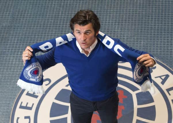 Rangers' newest signing Joey Barton hasn't been shy in airing his opinion on all sorts of matters. Picture: SNS
