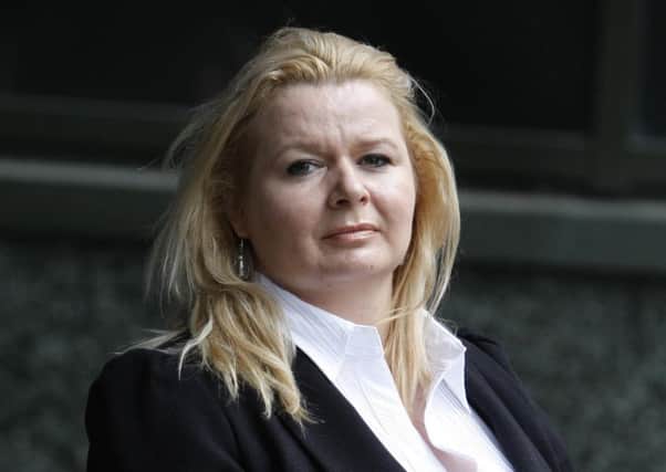 Fingerprint expert Fiona McBride who was unfairly dismissed. Picture: PA