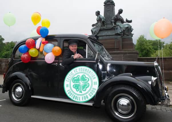 Ex-Celtic captain Tom Boyd at the Glasgow Taxi Outing Fund (GTOF). Picture: John Devlin