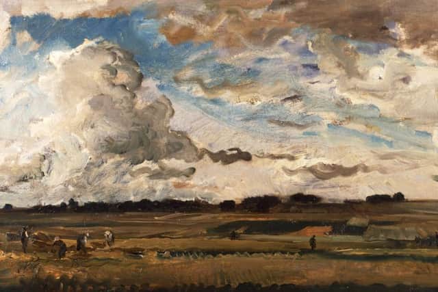 Landscape with Harvesters, 1875
, 

Charles FranÃ§ois Daubigny