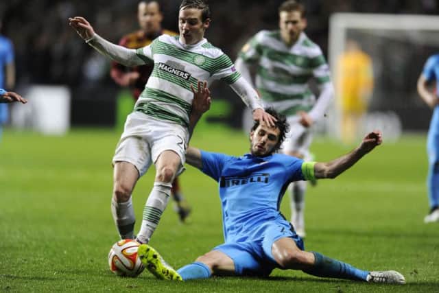 Celtic met the Italian giants in the Europa League in 2015. Picture: John Devlin