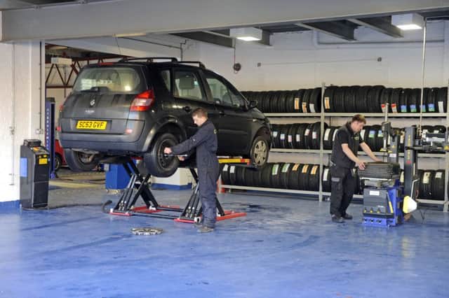 Vehicles in Scotland are among the worst maintained in the UK, according to new figures. Picture: Phil Wilkinson