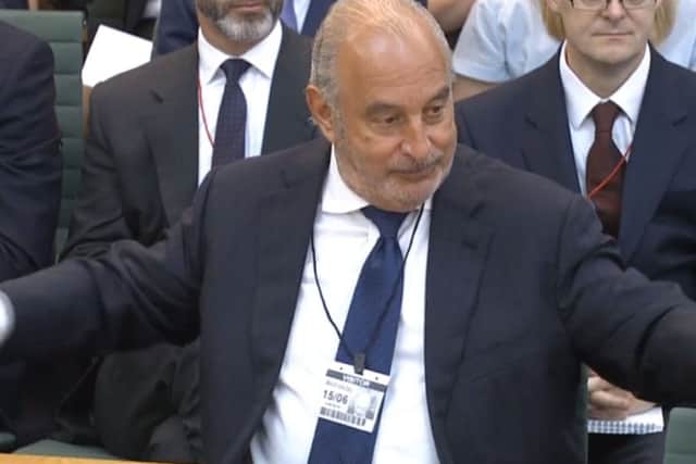 Sir Philip Green vowed to 'sort' the BHS pensions mess. Picture: PA Wire