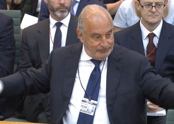 Sir Philip Green vowed to 'sort' the BHS pensions mess. Picture: PA Wire