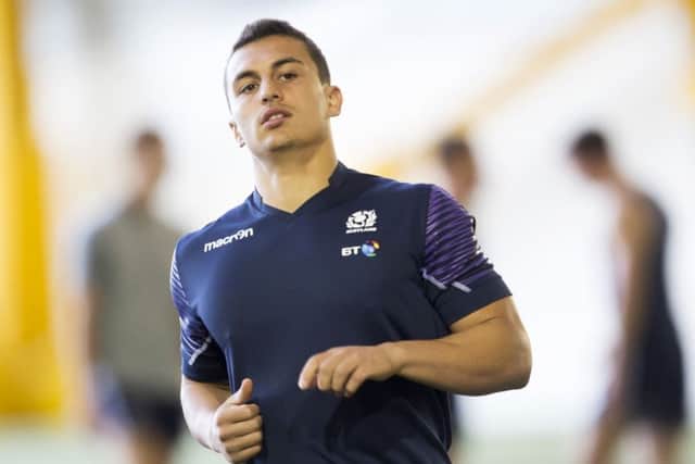 Edinburgh's Damien Hoyland will make his first start. Picture: SNS