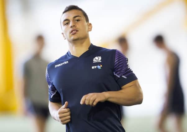 Edinburgh's Damien Hoyland will make his first start. Picture: SNS