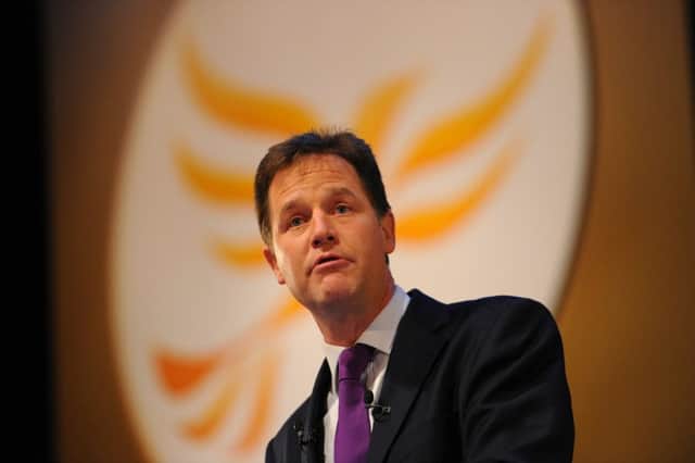 Nick Clegg says Scottish voters can make the difference in EU referendum. Picture: Robert Perry