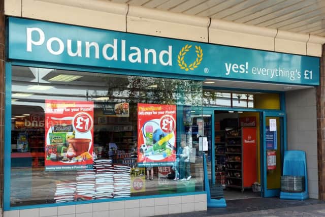 Poundland counted the cost of tough trading and its takeover of rival 99p Stores. Picture: Alan Watson