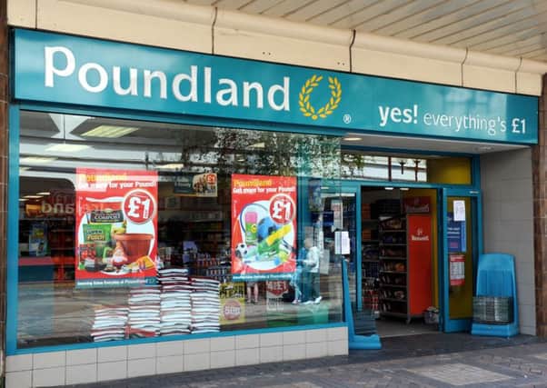 Poundland counted the cost of tough trading and its takeover of rival 99p Stores. Picture: Alan Watson