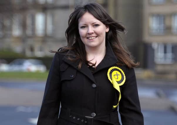 SNP MP Natalie McGarry to step up security at Glasgow office after receiving online threats. Picture: John Devlin
