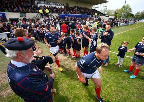 London Scottish's partnership with the SRU has been rekindled.  Picture: Jordan Mansfield/Getty Images