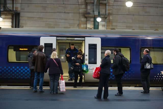 Eleven ScotRail-operated lines would be without trains in the event of a planned strike on Tuesday. Picture: John Devlin