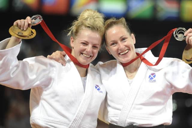 Stephanie Inglis with her silver medal at Glasgow Commonwealth Games. Picture: Greg Macvean