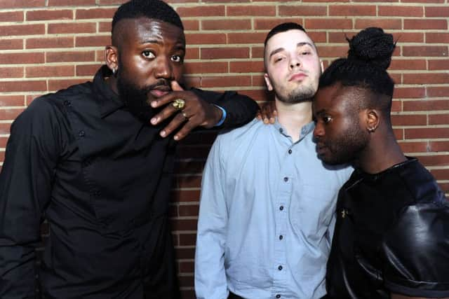 Young Fathers. Picture: John Devlin