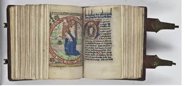 Artwork found in Medieval books reveal historic form of 'social media'. Picture: Supplied/University of Stirling