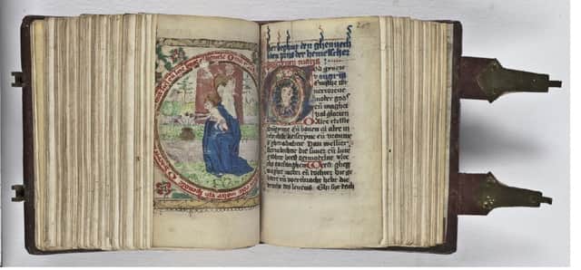 Artwork found in Medieval books reveal historic form of 'social media'. Picture: Supplied/University of Stirling