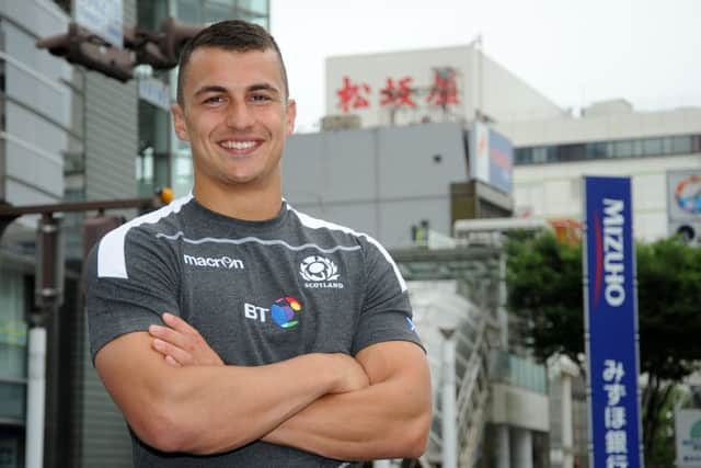 Damien Hoyland will make his first start for Scotland in the first Test against Japan in Toyota City on Saturday. Picture: David Gibson/Fotosport