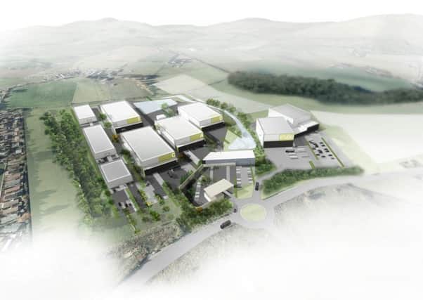 An artist's impression of the proposed Pentland Studio development at Straiton. Picture: Contributed