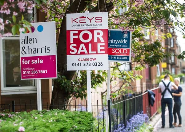 Mortgage rates may move up in the event of Brexit. Photograph: John Devlin