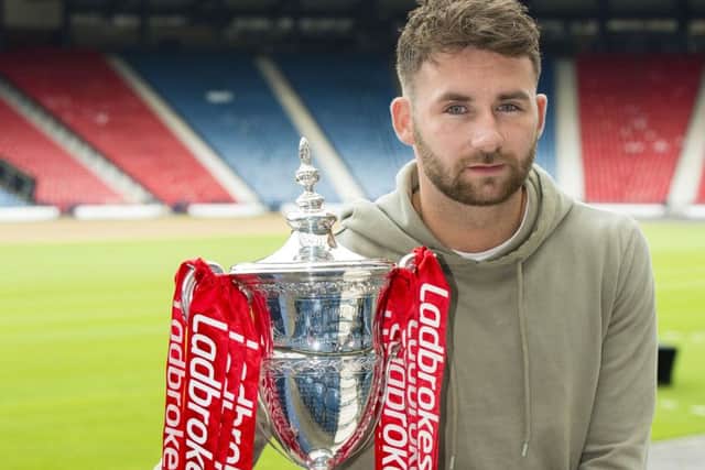 Hibernian's James Keatings at the Ladbrokes launch of the fixtures for the 2016/17 season. Picture: Alan Harvey/SNS