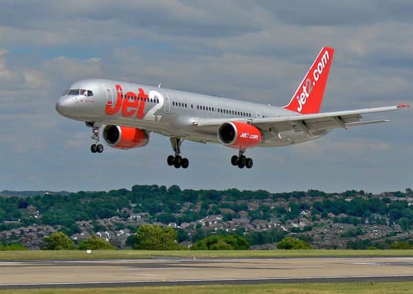 The incident took place on a Jet2 flight from Barcelona to Glasgow. Picture: Wiki Commons