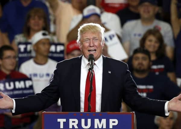 Republican candidate Donald Trump at a recent campaign event in New Mexico. Photograph: AP