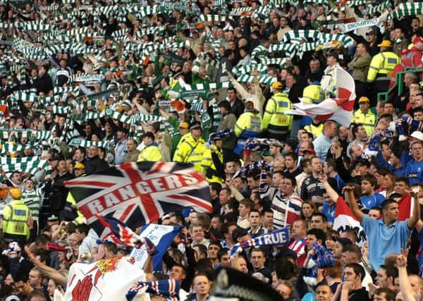 Rangers and Celtic have tried to eradicate sectarian singing over the years. Picture: Ian Rutherford/TSPL