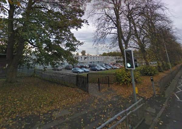 The attack took place near Bannerman High School, close to Glasgow Road. Picture: Google