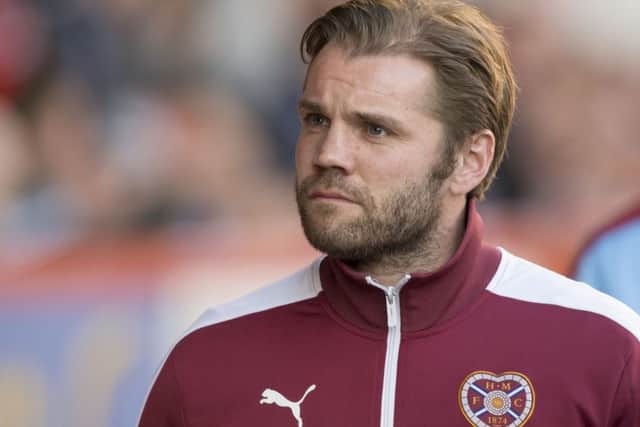 Hearts manager Robbie Neilson. Picture: SNS Group