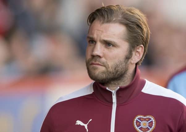Hearts manager Robbie Neilson. Picture: SNS Group