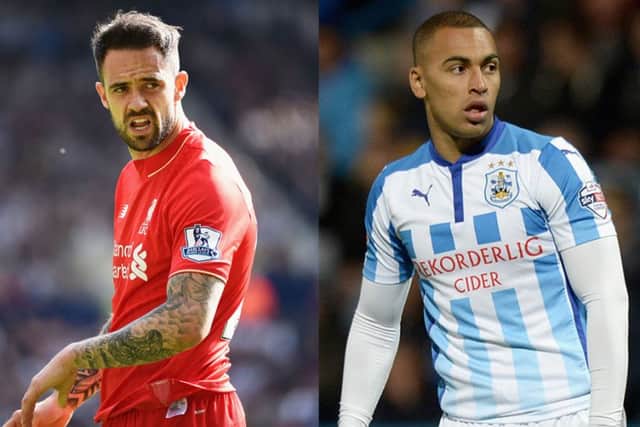 Danny Ings (left) and James Vaughan have both been linked with Rangers. Pictures: Getty Images