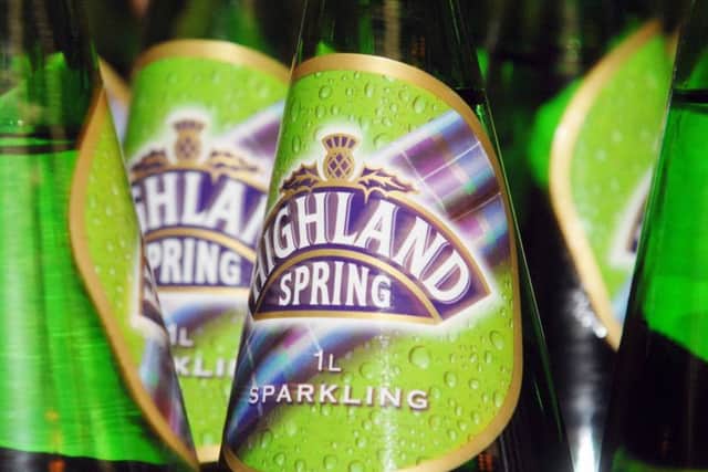Whitespace has won the Highland Spring strategic creative account. Picture: Alan Richardson