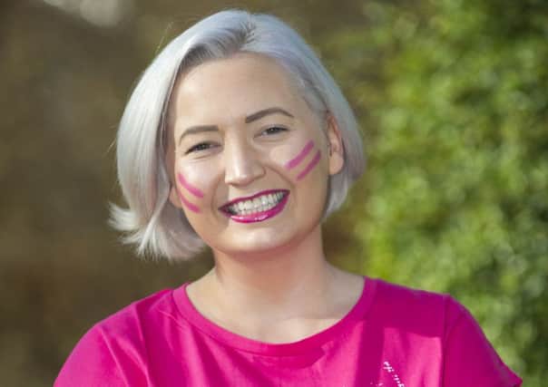 Rachel Gibson from Broughty Ferry who was diagnosed with breast cancer at the age of 26. Picture: Lesley Martin