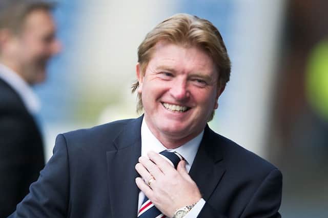 McCall managed Rangers at the tail end of the 2014/15 season. Picture: John Devlin