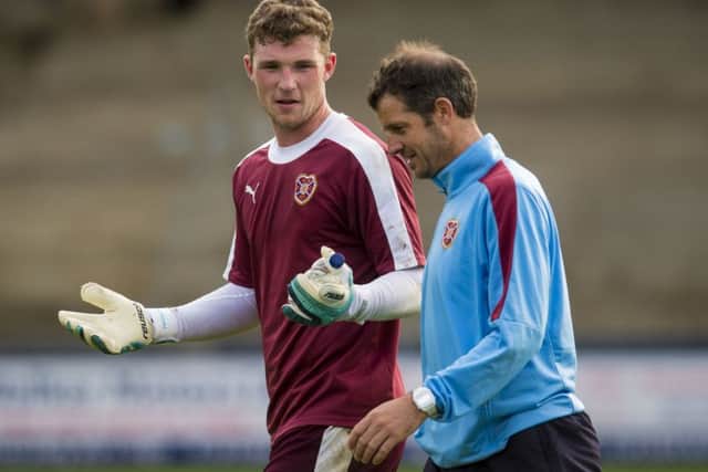 Young Jack Hamilton will be the new Hearts number one next season. Picture: SNS