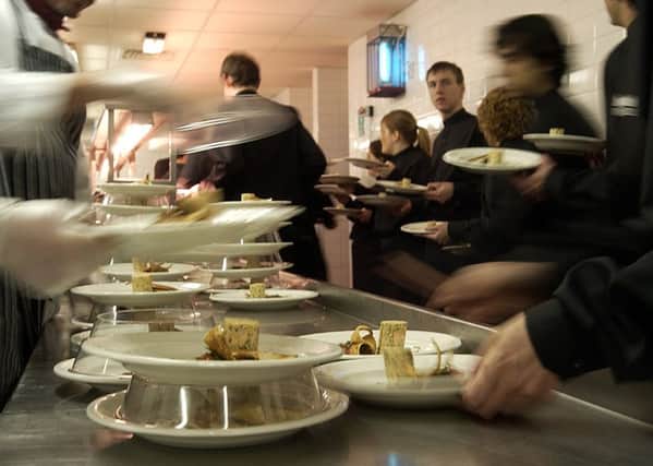 Sodexo is seeking to grab a larger slice of the catering market in Scotland. Picture: Toby Williams